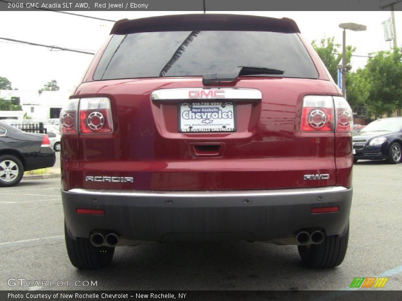 Red Jewel / Ebony 2008 GMC Acadia SLT AWD