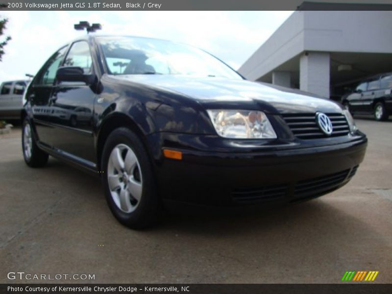 Black / Grey 2003 Volkswagen Jetta GLS 1.8T Sedan