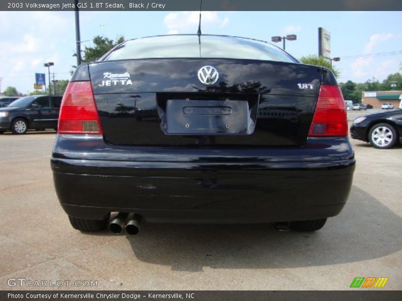 Black / Grey 2003 Volkswagen Jetta GLS 1.8T Sedan