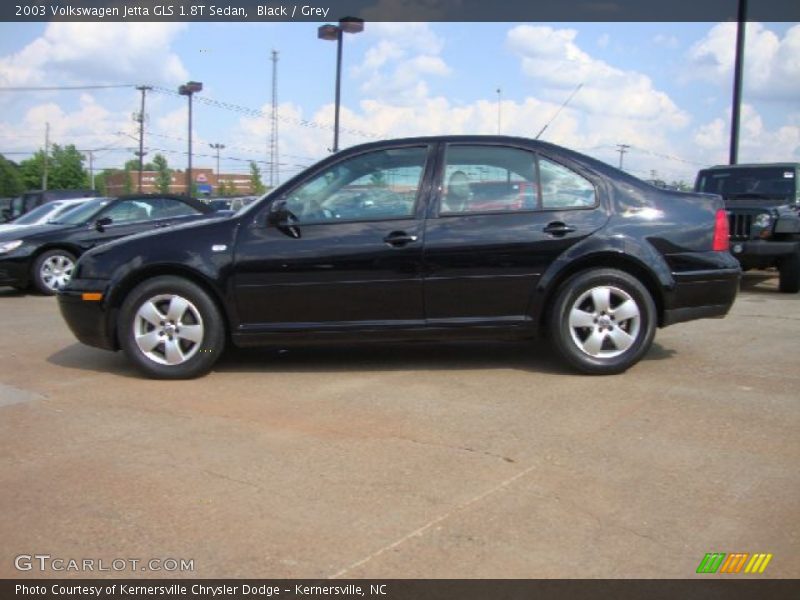 Black / Grey 2003 Volkswagen Jetta GLS 1.8T Sedan