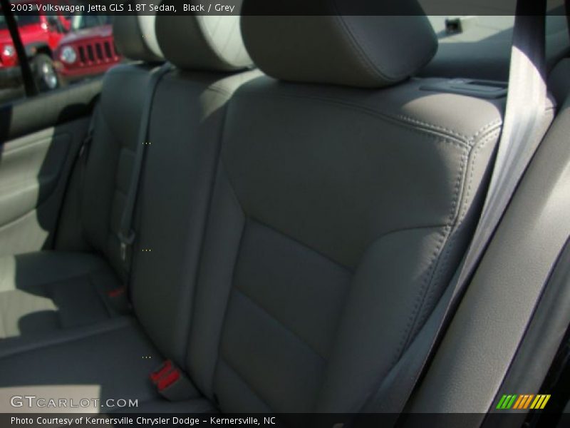 Black / Grey 2003 Volkswagen Jetta GLS 1.8T Sedan
