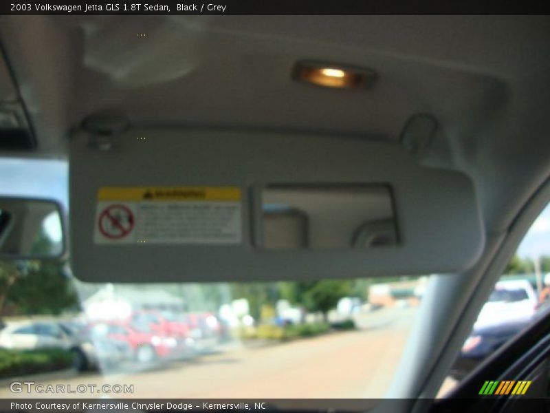 Black / Grey 2003 Volkswagen Jetta GLS 1.8T Sedan