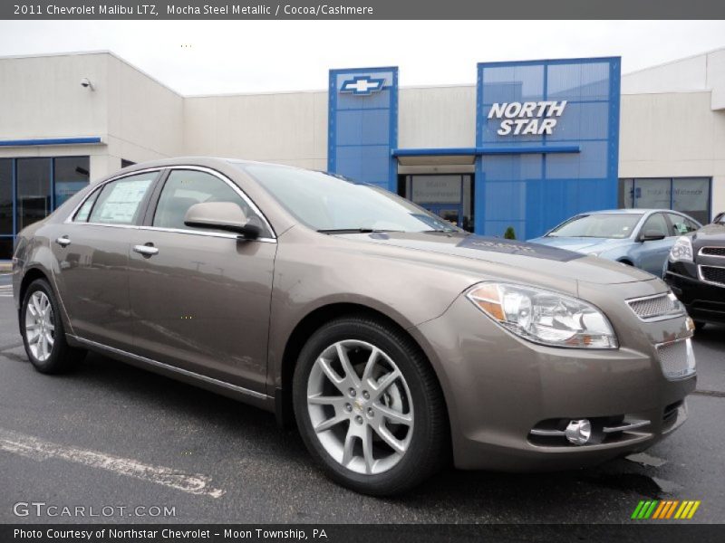 Mocha Steel Metallic / Cocoa/Cashmere 2011 Chevrolet Malibu LTZ