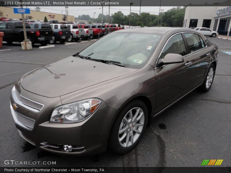 Mocha Steel Metallic / Cocoa/Cashmere 2011 Chevrolet Malibu LTZ
