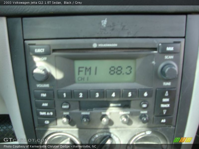 Black / Grey 2003 Volkswagen Jetta GLS 1.8T Sedan