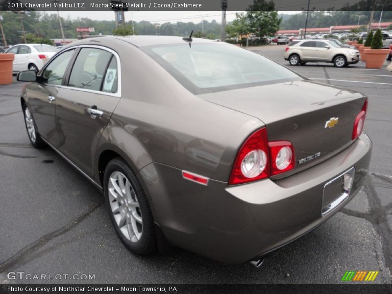 Mocha Steel Metallic / Cocoa/Cashmere 2011 Chevrolet Malibu LTZ