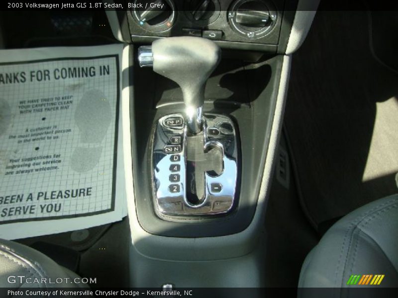 Black / Grey 2003 Volkswagen Jetta GLS 1.8T Sedan