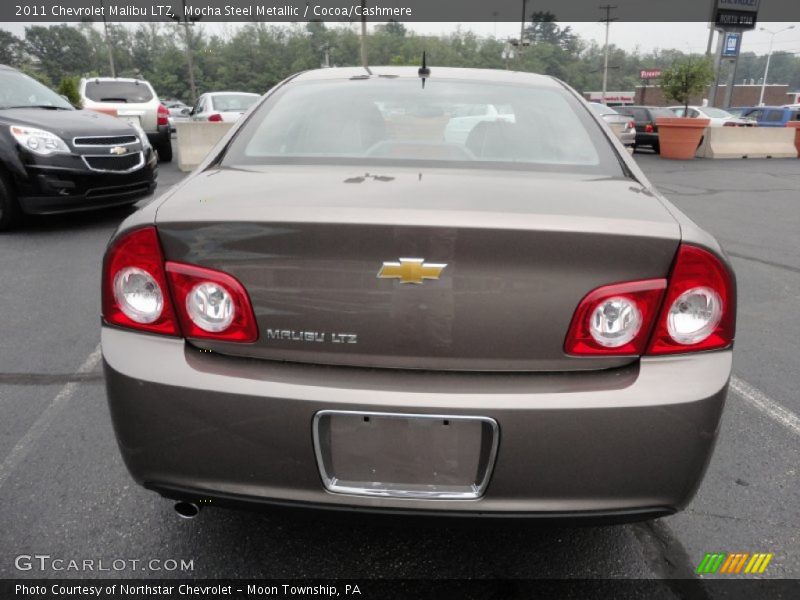 Mocha Steel Metallic / Cocoa/Cashmere 2011 Chevrolet Malibu LTZ