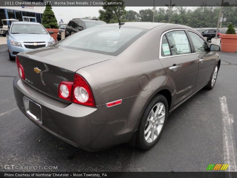 Mocha Steel Metallic / Cocoa/Cashmere 2011 Chevrolet Malibu LTZ