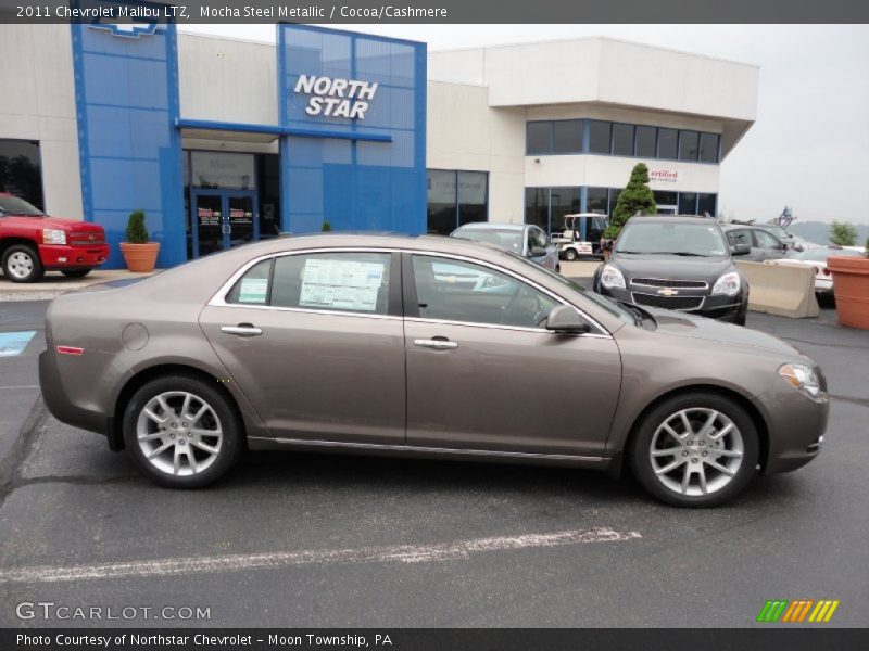 Mocha Steel Metallic / Cocoa/Cashmere 2011 Chevrolet Malibu LTZ