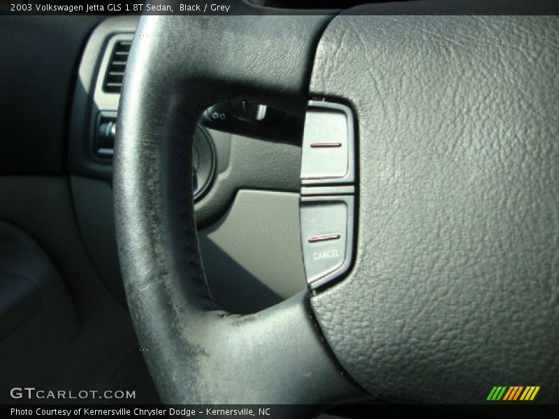 Black / Grey 2003 Volkswagen Jetta GLS 1.8T Sedan