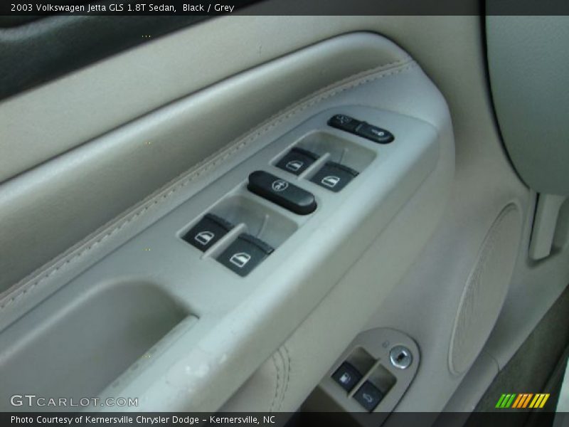Black / Grey 2003 Volkswagen Jetta GLS 1.8T Sedan