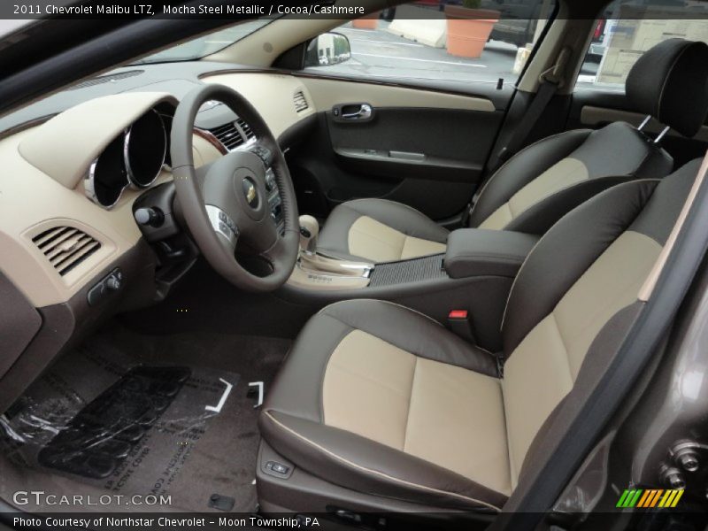 Mocha Steel Metallic / Cocoa/Cashmere 2011 Chevrolet Malibu LTZ