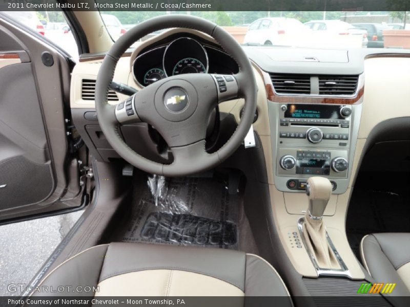 Mocha Steel Metallic / Cocoa/Cashmere 2011 Chevrolet Malibu LTZ