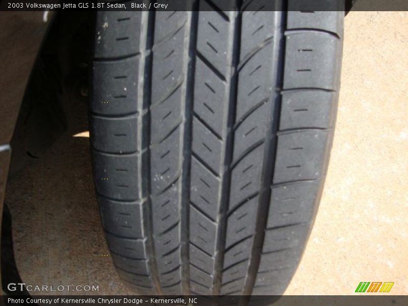 Black / Grey 2003 Volkswagen Jetta GLS 1.8T Sedan