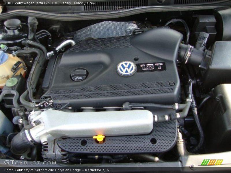 Black / Grey 2003 Volkswagen Jetta GLS 1.8T Sedan