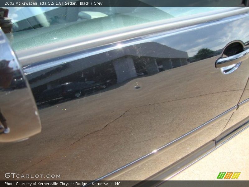 Black / Grey 2003 Volkswagen Jetta GLS 1.8T Sedan