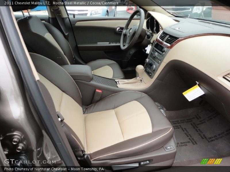 Mocha Steel Metallic / Cocoa/Cashmere 2011 Chevrolet Malibu LTZ