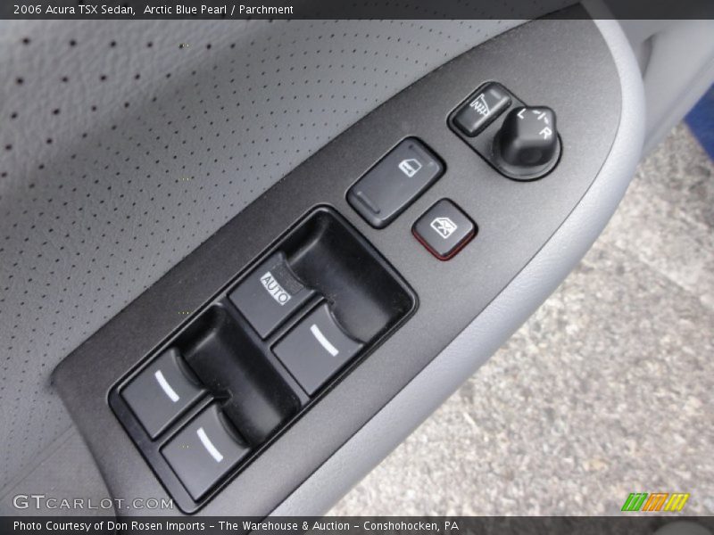 Arctic Blue Pearl / Parchment 2006 Acura TSX Sedan
