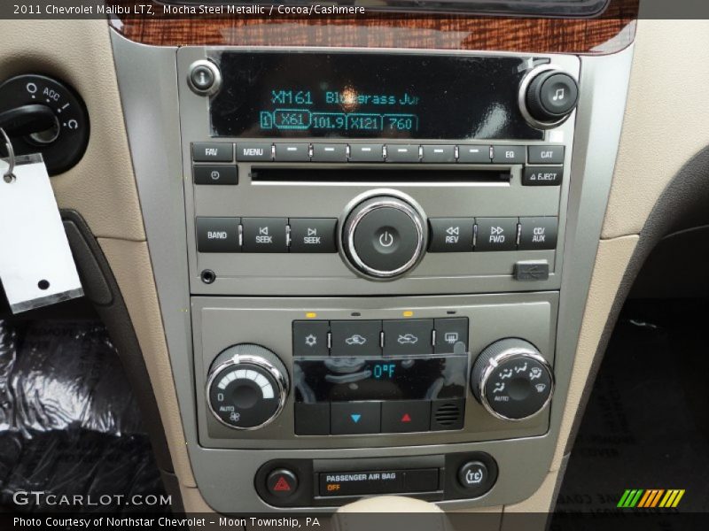 Mocha Steel Metallic / Cocoa/Cashmere 2011 Chevrolet Malibu LTZ
