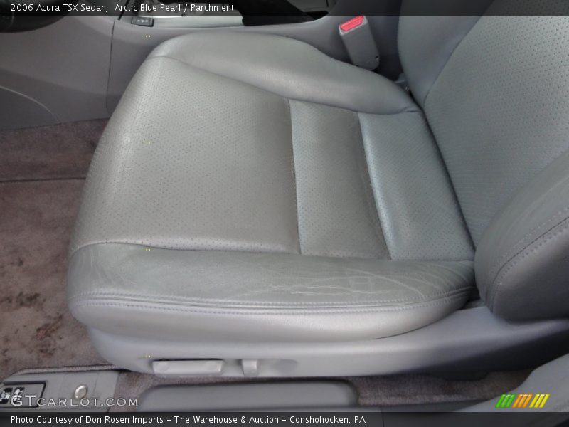 Arctic Blue Pearl / Parchment 2006 Acura TSX Sedan
