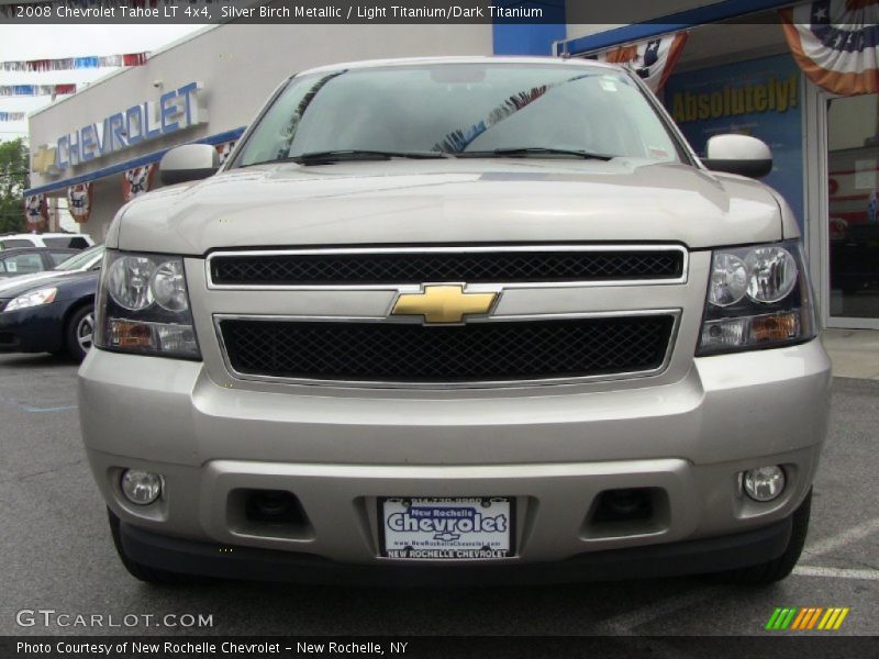 Silver Birch Metallic / Light Titanium/Dark Titanium 2008 Chevrolet Tahoe LT 4x4