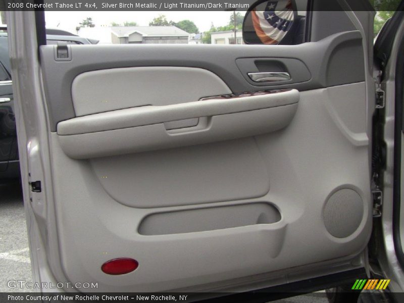 Silver Birch Metallic / Light Titanium/Dark Titanium 2008 Chevrolet Tahoe LT 4x4