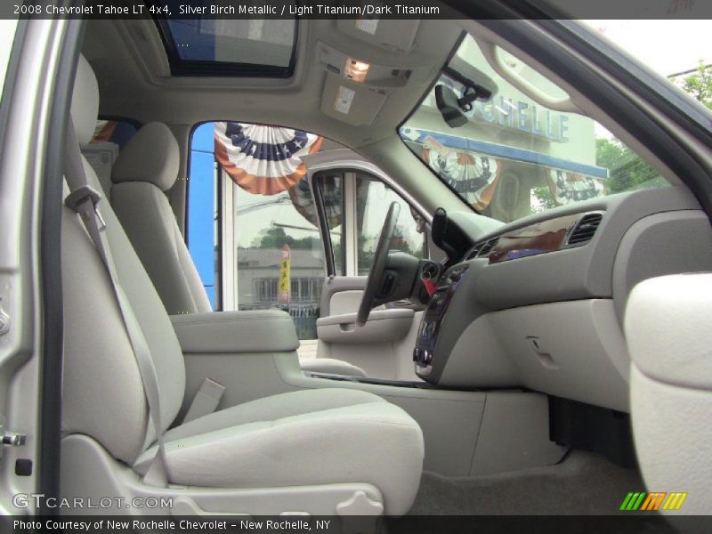 Silver Birch Metallic / Light Titanium/Dark Titanium 2008 Chevrolet Tahoe LT 4x4