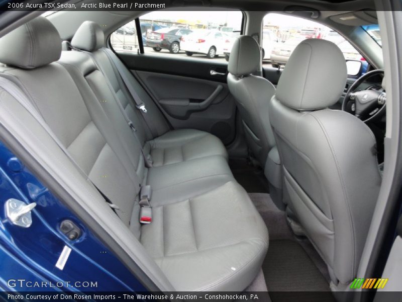 Arctic Blue Pearl / Parchment 2006 Acura TSX Sedan