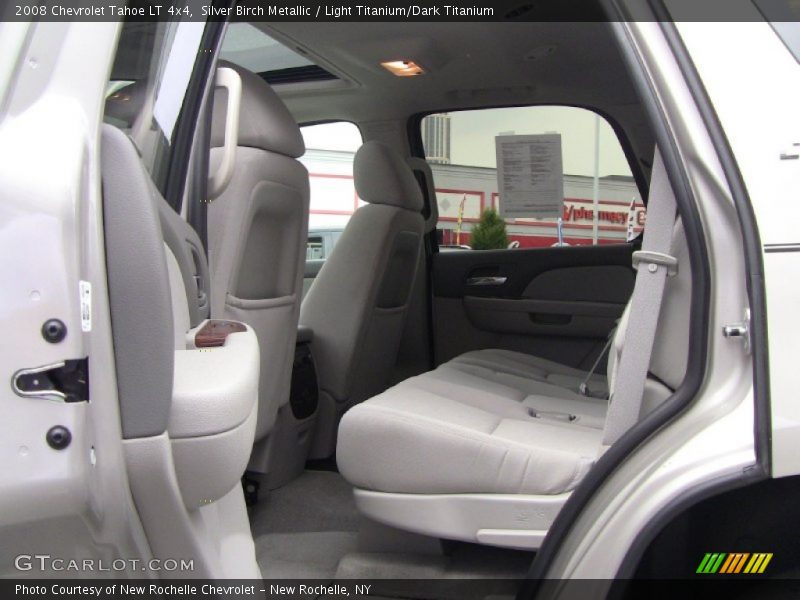 Silver Birch Metallic / Light Titanium/Dark Titanium 2008 Chevrolet Tahoe LT 4x4