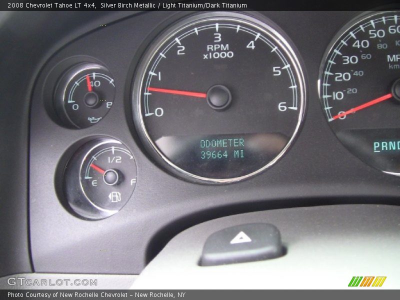 Silver Birch Metallic / Light Titanium/Dark Titanium 2008 Chevrolet Tahoe LT 4x4