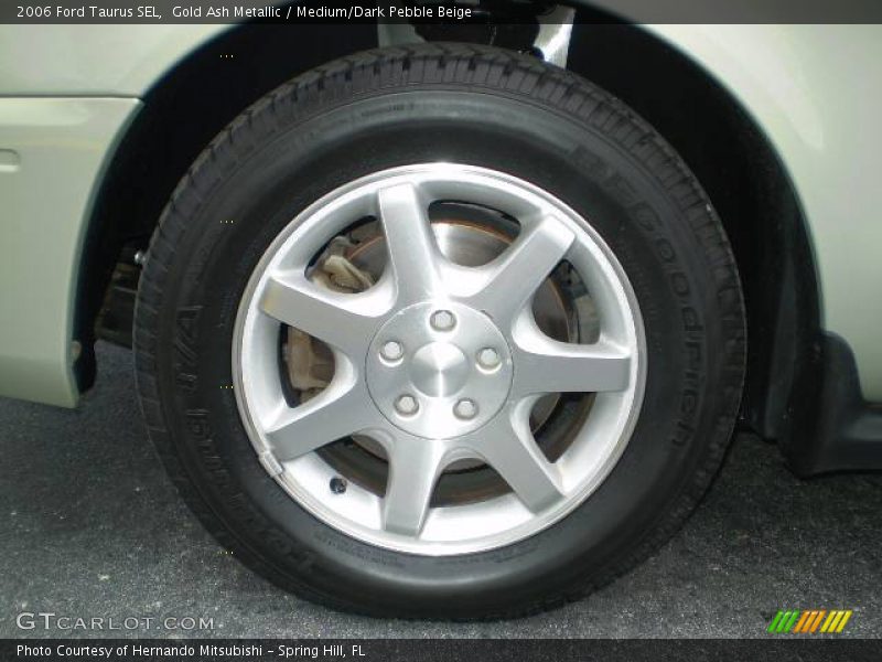 Gold Ash Metallic / Medium/Dark Pebble Beige 2006 Ford Taurus SEL