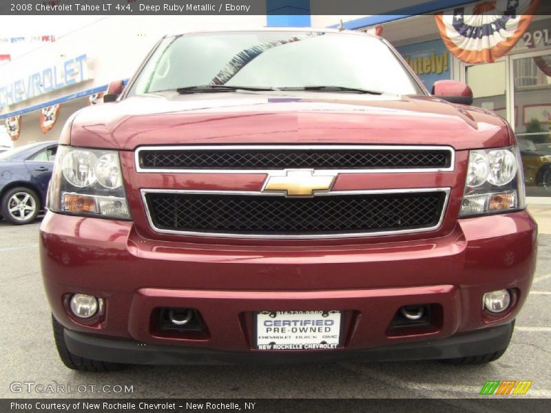 Deep Ruby Metallic / Ebony 2008 Chevrolet Tahoe LT 4x4