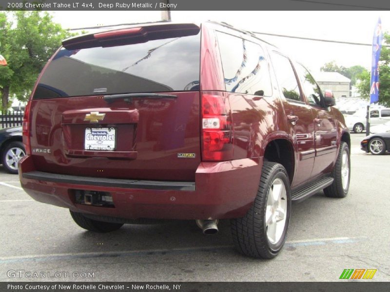 Deep Ruby Metallic / Ebony 2008 Chevrolet Tahoe LT 4x4