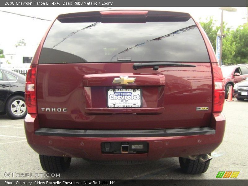 Deep Ruby Metallic / Ebony 2008 Chevrolet Tahoe LT 4x4