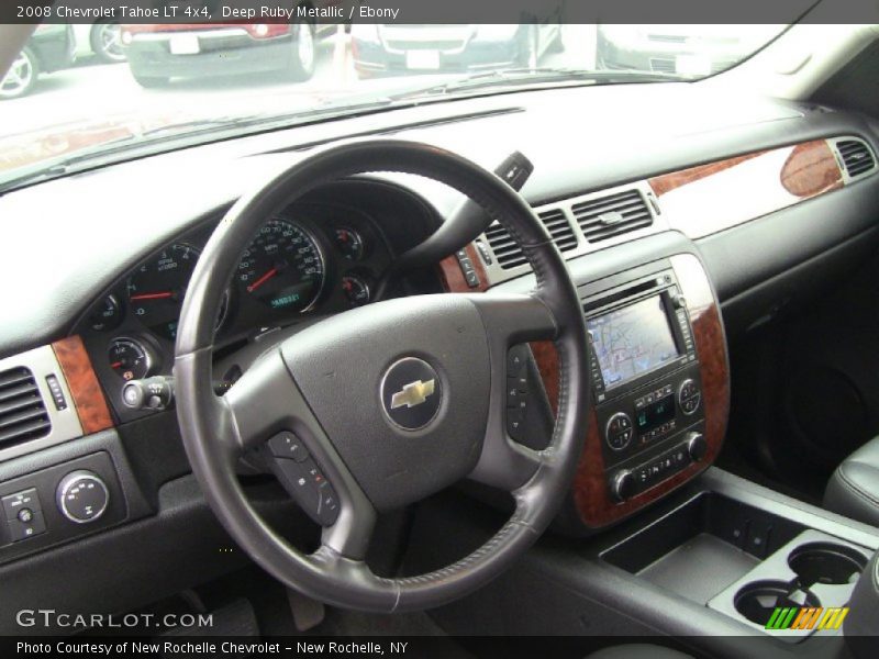 Deep Ruby Metallic / Ebony 2008 Chevrolet Tahoe LT 4x4