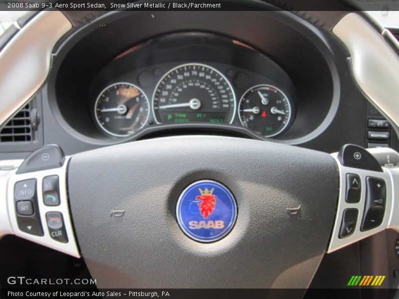  2008 9-3 Aero Sport Sedan Steering Wheel