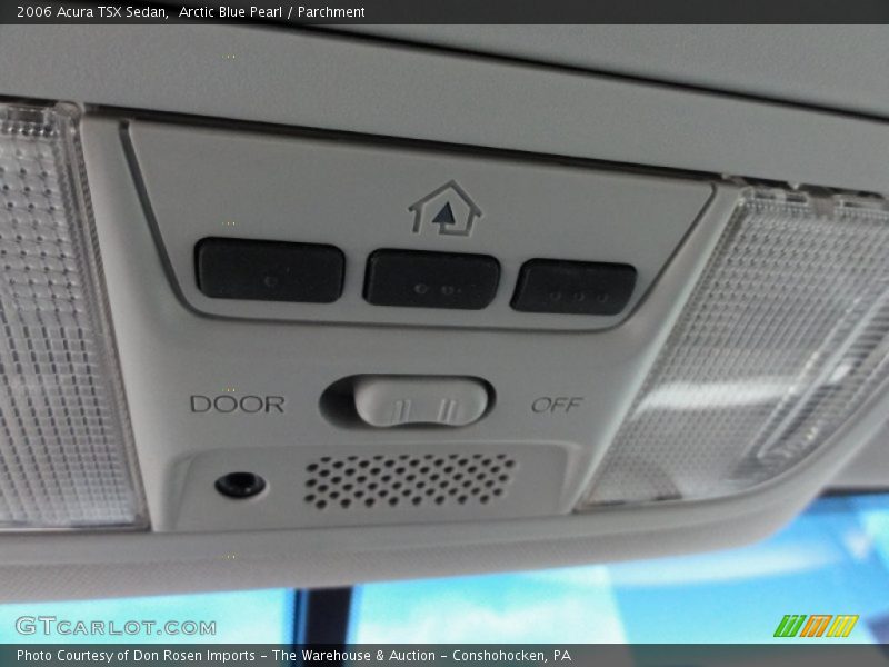 Arctic Blue Pearl / Parchment 2006 Acura TSX Sedan
