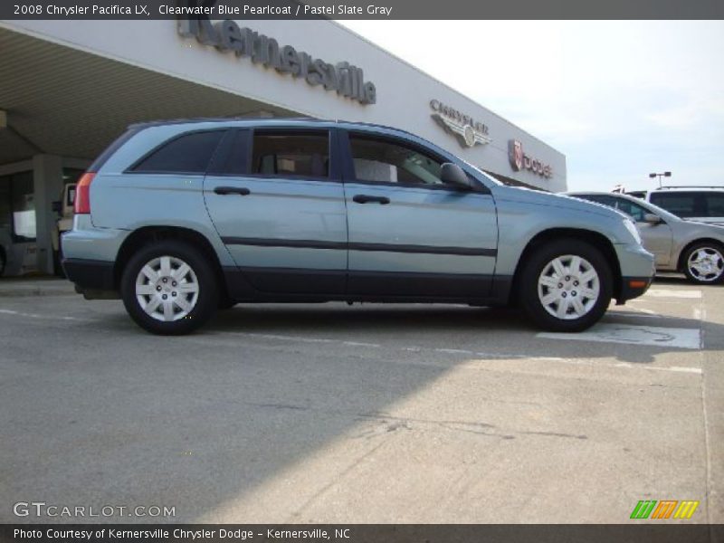 Clearwater Blue Pearlcoat / Pastel Slate Gray 2008 Chrysler Pacifica LX