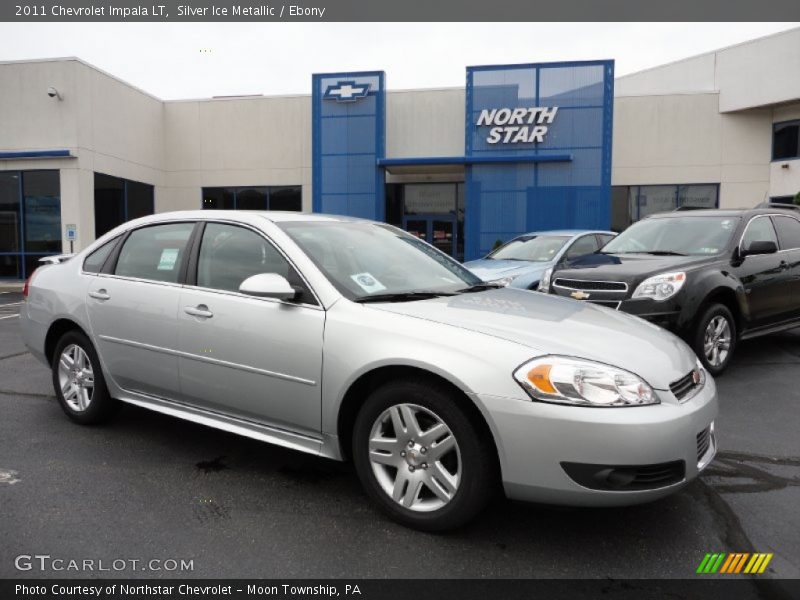 Silver Ice Metallic / Ebony 2011 Chevrolet Impala LT