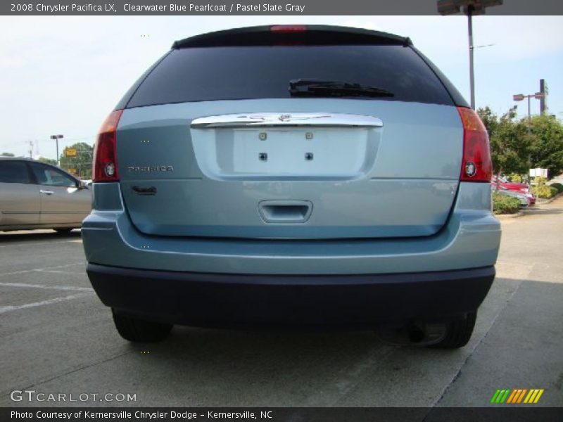 Clearwater Blue Pearlcoat / Pastel Slate Gray 2008 Chrysler Pacifica LX