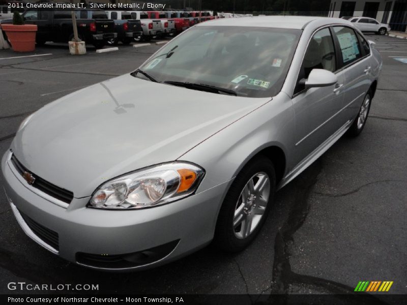 Silver Ice Metallic / Ebony 2011 Chevrolet Impala LT