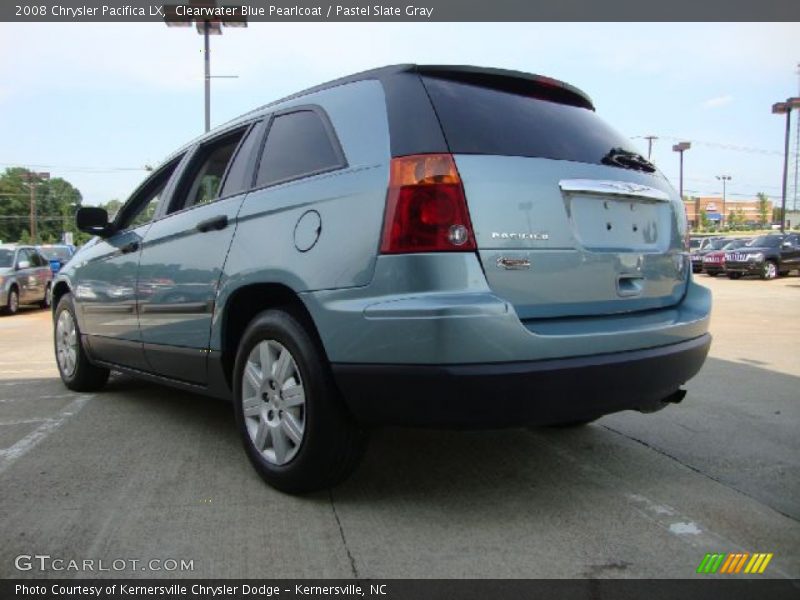 Clearwater Blue Pearlcoat / Pastel Slate Gray 2008 Chrysler Pacifica LX