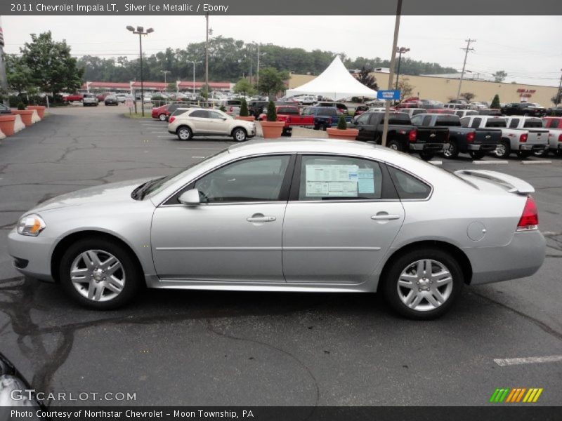 Silver Ice Metallic / Ebony 2011 Chevrolet Impala LT