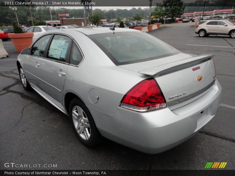 Silver Ice Metallic / Ebony 2011 Chevrolet Impala LT