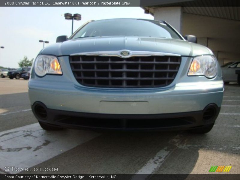 Clearwater Blue Pearlcoat / Pastel Slate Gray 2008 Chrysler Pacifica LX