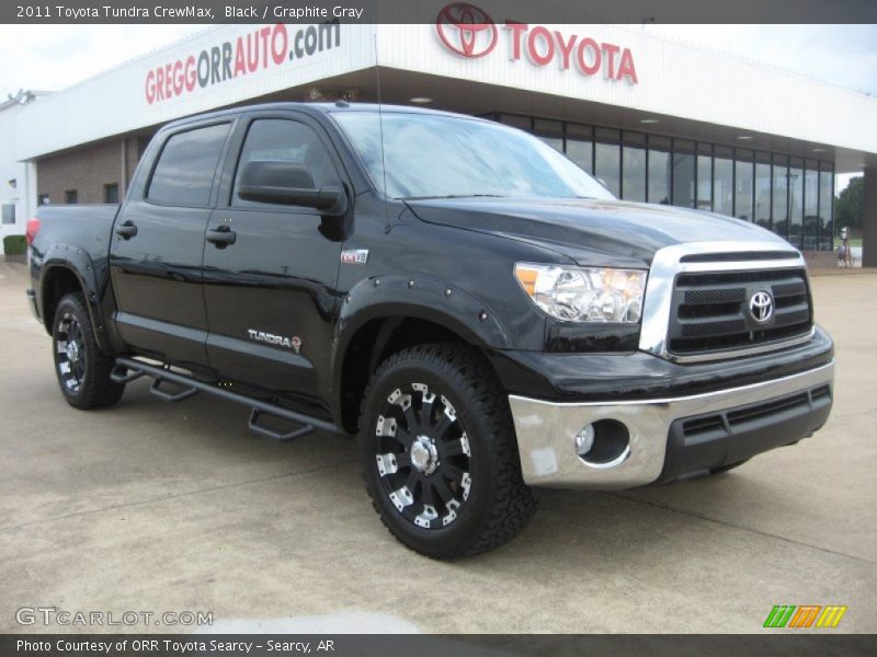 Black / Graphite Gray 2011 Toyota Tundra CrewMax