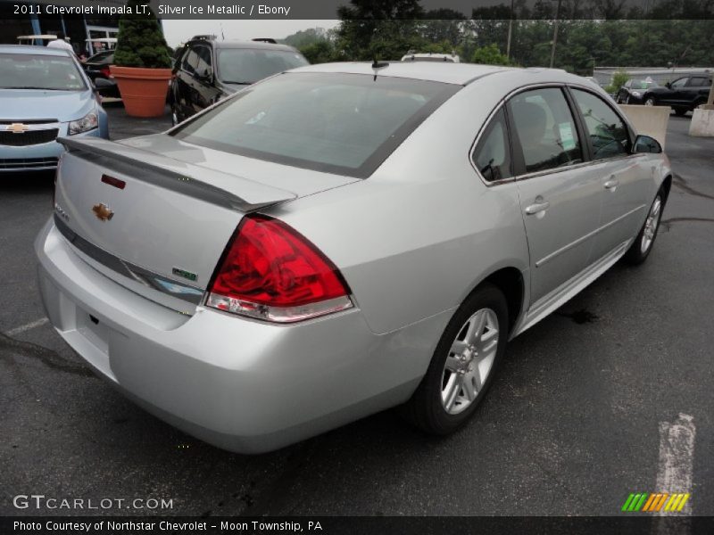 Silver Ice Metallic / Ebony 2011 Chevrolet Impala LT
