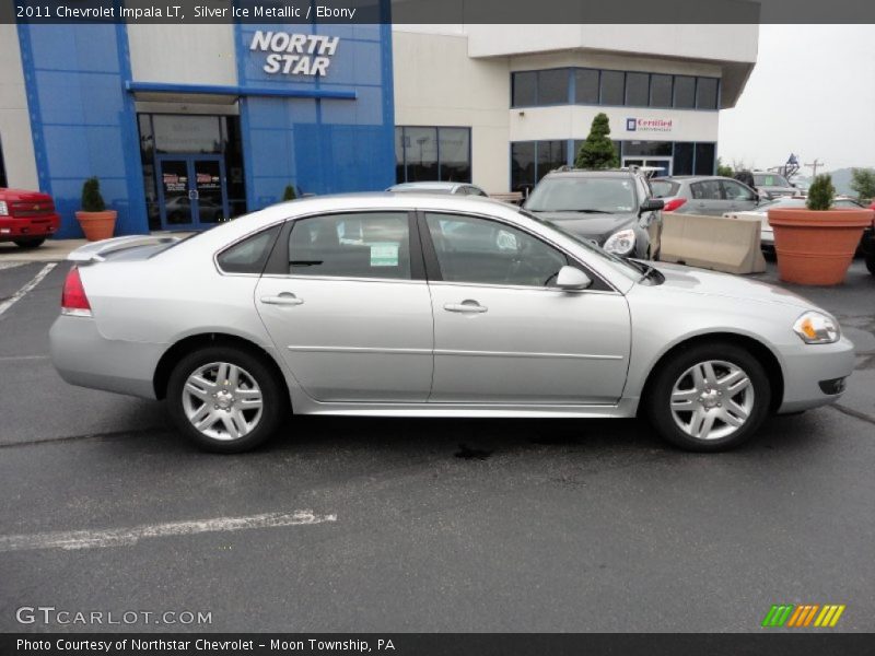 Silver Ice Metallic / Ebony 2011 Chevrolet Impala LT