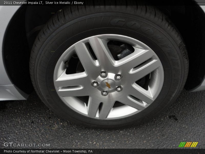 Silver Ice Metallic / Ebony 2011 Chevrolet Impala LT